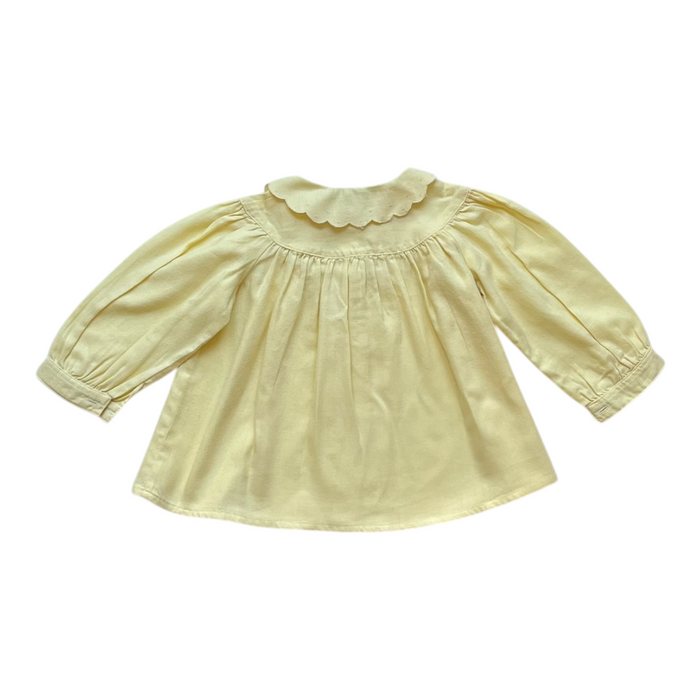 6M - Chemisier jaune Cacharel