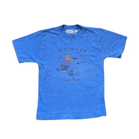 4-5A - T-shirt "Histoires de l'ourson Pompon" 🐻 Marque vintage