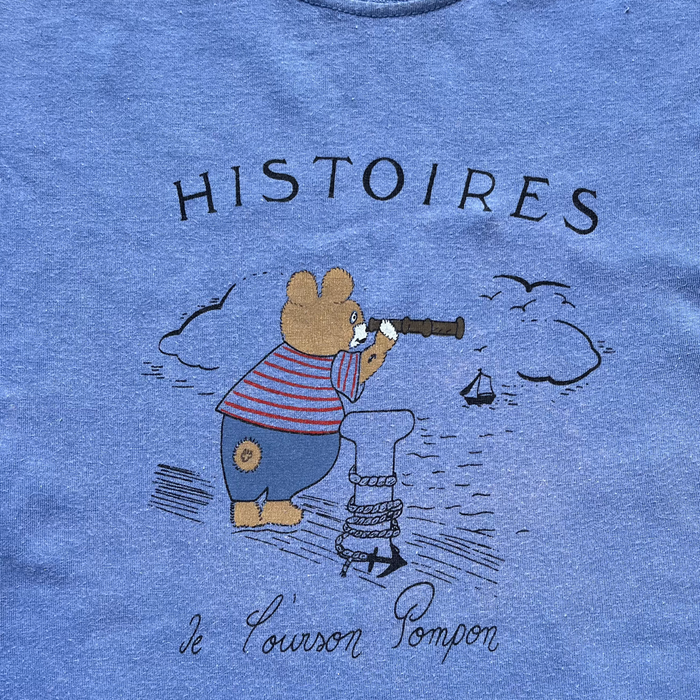 4-5A - T-shirt "Histoires de l'ourson Pompon" 🐻 Marque vintage