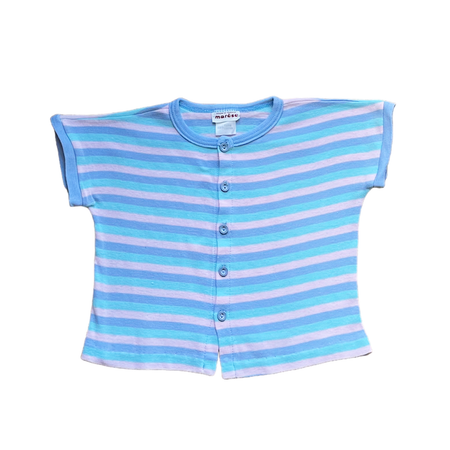 12-18M - Tshirt rayé pastel Marése