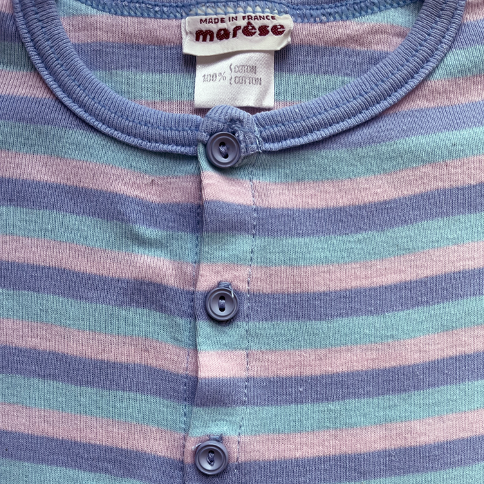 12-18M - Tshirt rayé pastel Marése