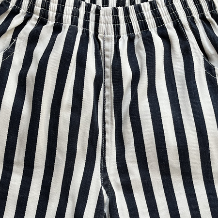 12M - Pantalon rayé 🔵⚪️🔵 Marque vintage