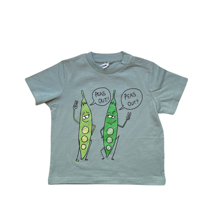 12M - T-shirt "Peas out" Stella McCartney 