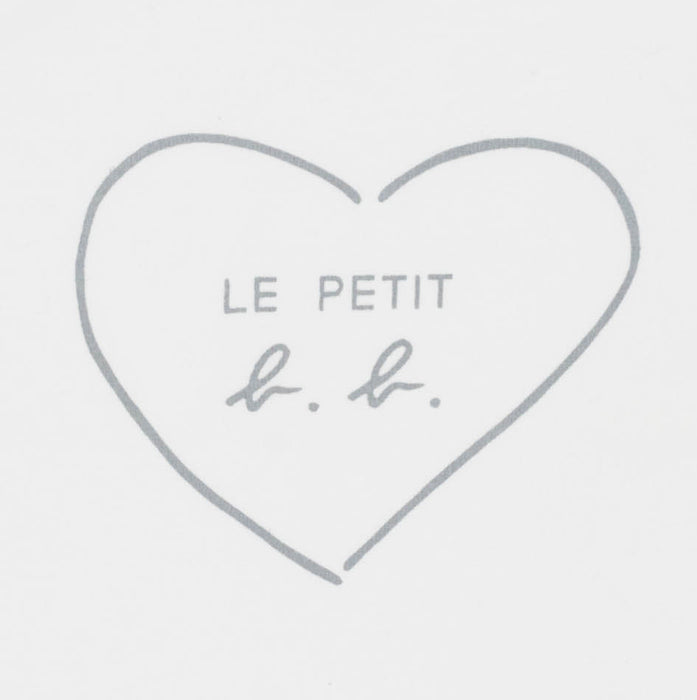 3M - T-shirt coeur "Le petit b.b" Agnès b 
