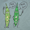 12M - T-shirt "Peas out" Stella McCartney 